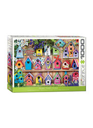 EuroGraphics 1000-Piece Home Tweet Home Birdhouses Jigsaw Puzzle