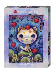 Heye 1000-Piece Dreaming Strawberry Kitty Jigsaw Puzzle