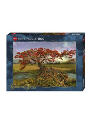 Heye 1000-Piece Enigma Trees Strontium Jigsaw Puzzle