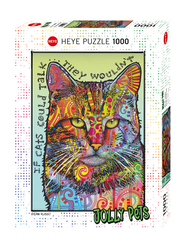 HEYE 1000-Piece Jigsaw Puzzle HEYE Jolly Pets If Cats Could Talk