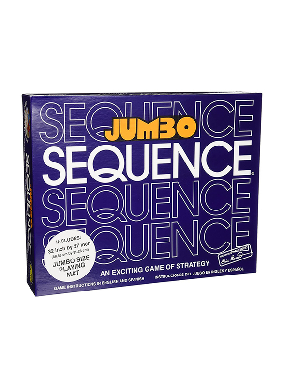 Jax Games Jumbo Sequence Board Game