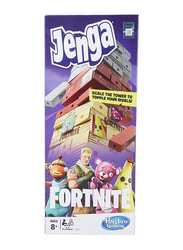 Hasbro Gaming Jenga Fortnite Edition Wooden Block, 54 Pieces, Ages 8+