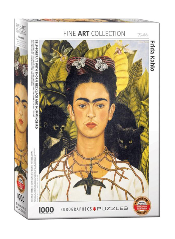 EuroGraphics 1000-Piece Self-Portrait By Frida Kahlo Jigsaw Puzzle