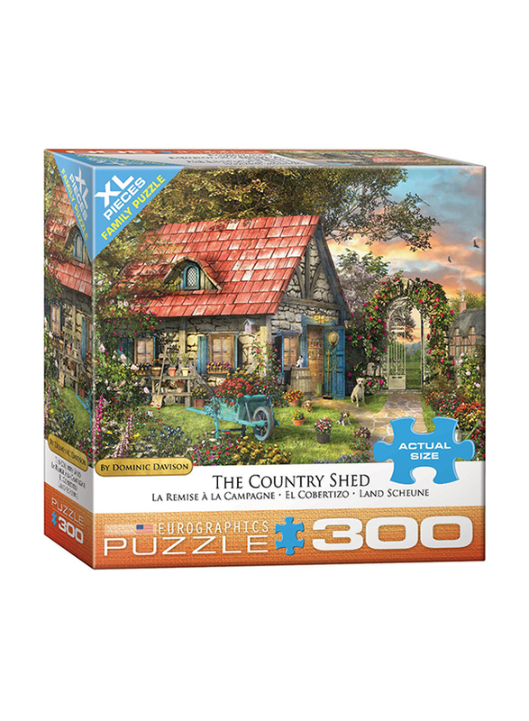 

EuroGraphics 500-Piece The Country Shed Jigsaw Puzzle