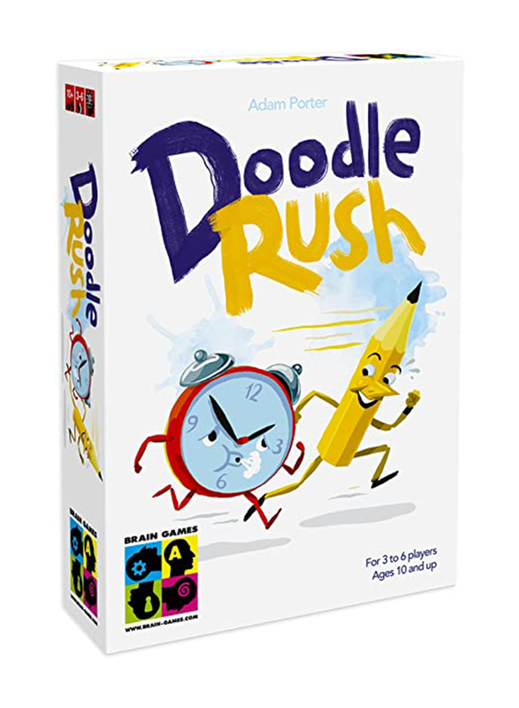 Brain Games Doodle Rush Board Game