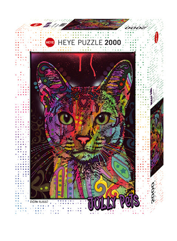 HEYE 2000-Piece Jigsaw Puzzle Abyssinian