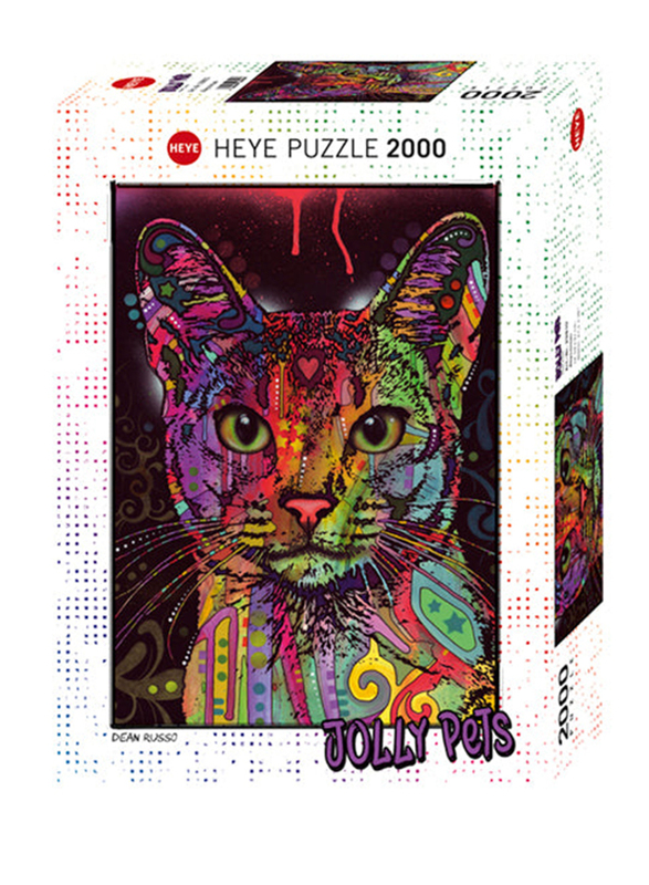 HEYE 2000-Piece Jigsaw Puzzle Abyssinian