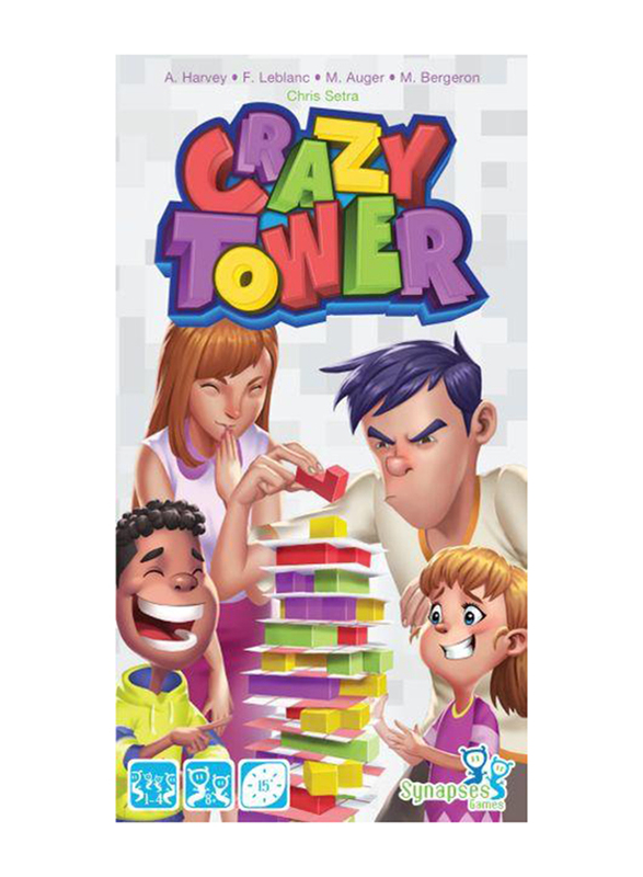 Synapses Games Crazy Tower Board Game