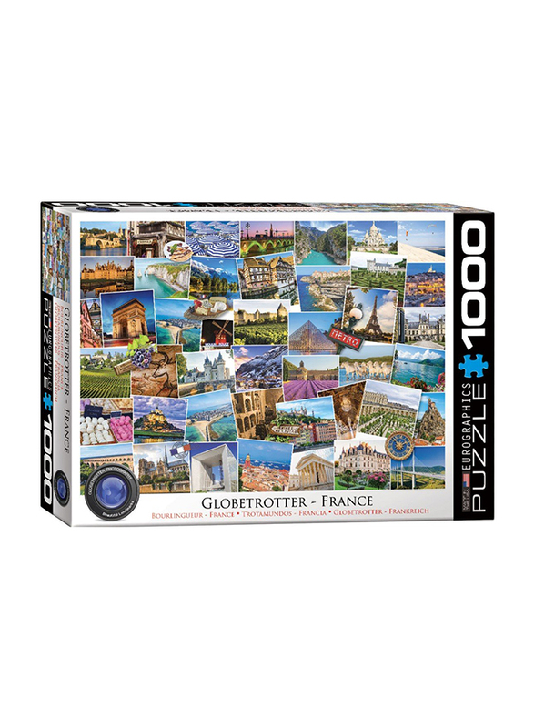 EuroGraphics 1000-Piece Globetrotter France Jigsaw Puzzle
