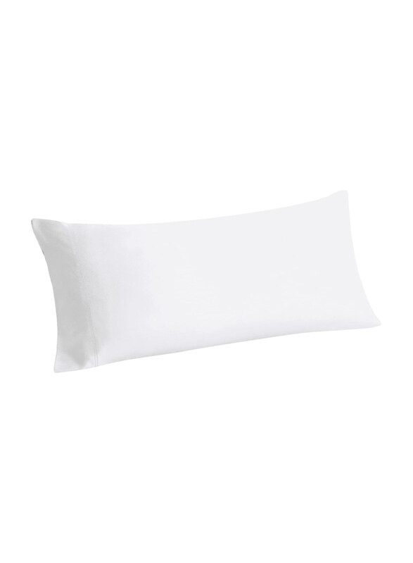 

Bedelite Breathable & Silky Soft Pillow Case, Body Size, 20 x 54-Inch, White