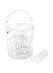Huang Acrylic 1.5qt.Double Wall Ice Bucket, Clear