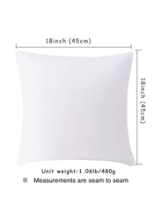 Eggishorn Decorative Pillow, White