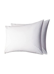 Home Liwa Waterproof Standard Pillow Protectors, 2 Protectors, White