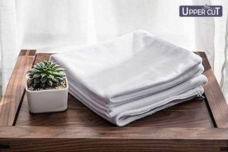 Uppercut 100% Water Proof Terry Cotton Pillow Protector, 2 Protectors, White