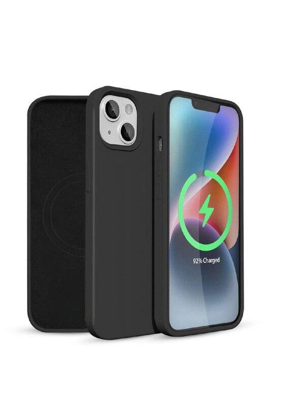 

Glassology Apple iPhone 14 Mobile Phone Case Cover with Magsafe, Black