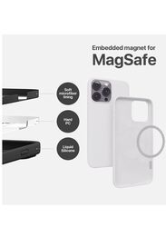 Glassology Apple iPhone 14 Pro Max MagSafe Scratch Resistant Thin and Slim Classic Mobile Phone Case Cover, White