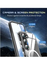 Glassology Samsung Galaxy S23 5G Magsafe Protective Mobile Phone Case Cover, Clear