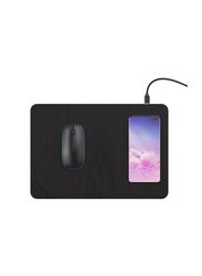 Glassology Wireless Charging Mouse Pad, Large, Black