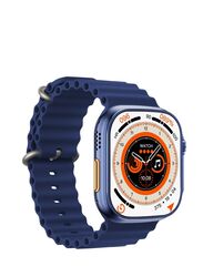 Glassology Ultra 49mm Smart Watch, Blue