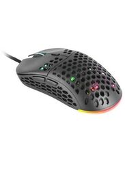 Mars Gaming MM55 RGB 12800DPI Chroma Wired Optical Gaming Mouse, Black