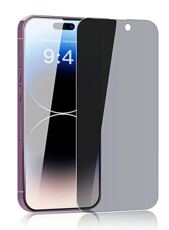 Glassology Apple iPhone 13 Pro Max Privacy Tempered Glass, Black