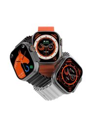 Glassology Ultra 49mm Smart Watch, Orange