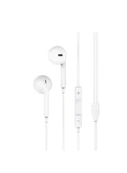 Glassology Wired Lightning In-Ear Earphones with Stereo Sound, White