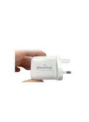 Glassology 30W USB-A & USB-C Dual Fast Charging Travel Wall Charger with 2-Port, White