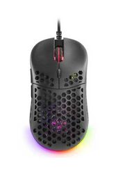 Mars Gaming MM55 RGB 12800DPI Chroma Wired Optical Gaming Mouse, Black