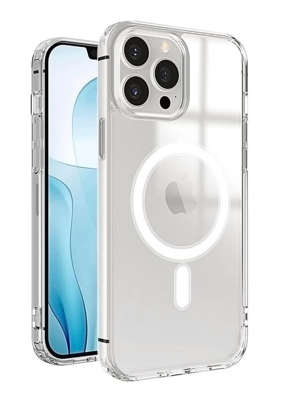 Glassology Apple iPhone 12 Pro Max 6.7 Inch MagSafe Magnetic Clear Mobile Phone Case Cover, Clear