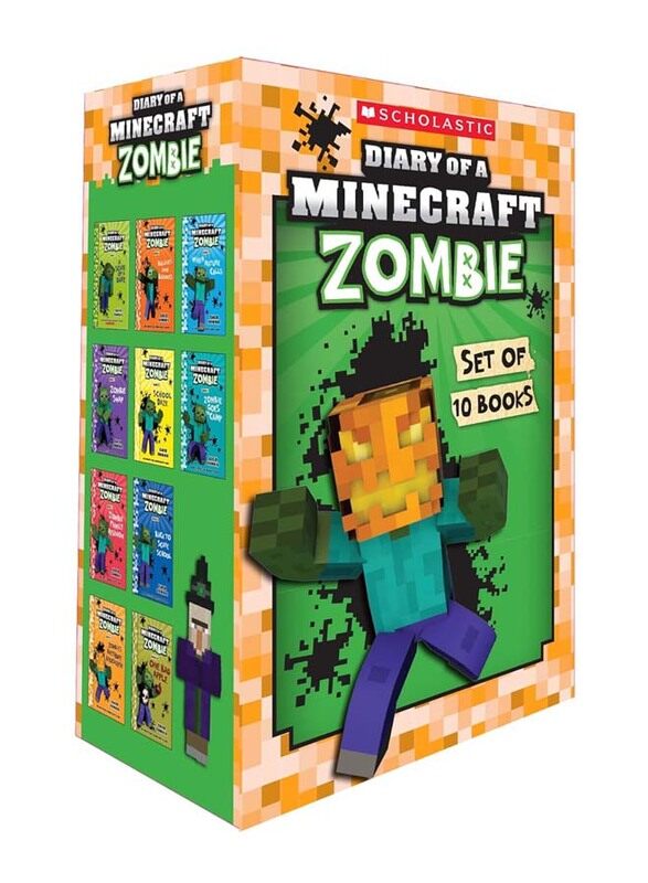 

Diary Of A Minecraft Zombie Box Set (Books 1 To 10), Paperback Book, By: Zack Zombie