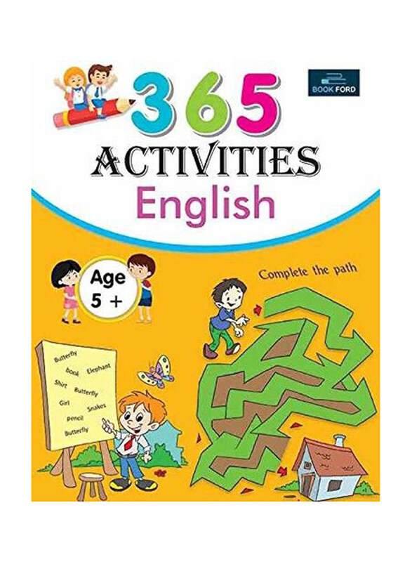 

365 Activity Book English 5 to 12 Years, Paperback Book, By: BOOK FORD