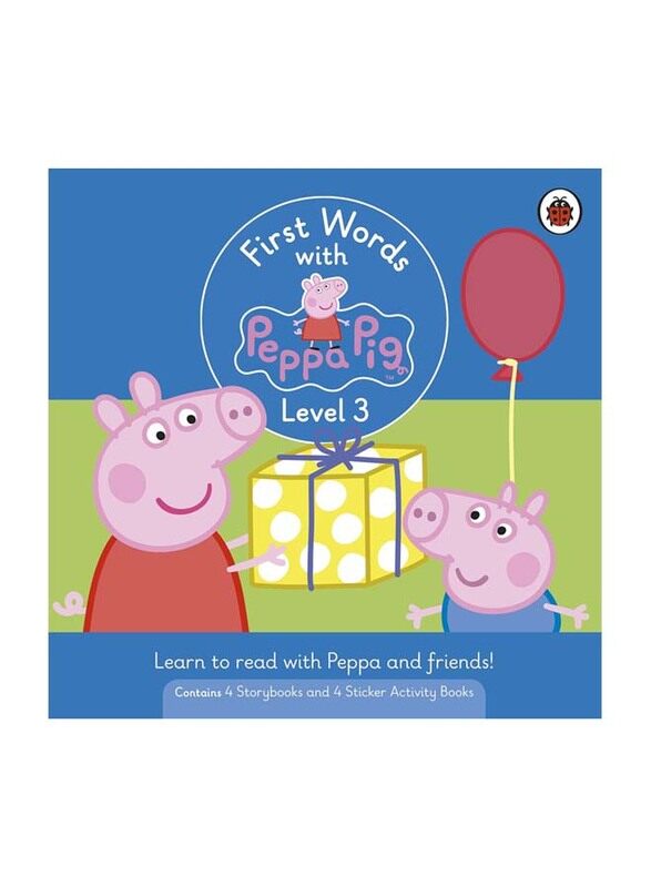 

First Words with Peppa Level 3 Box Set, Paperback Book, By: Peppa Pig