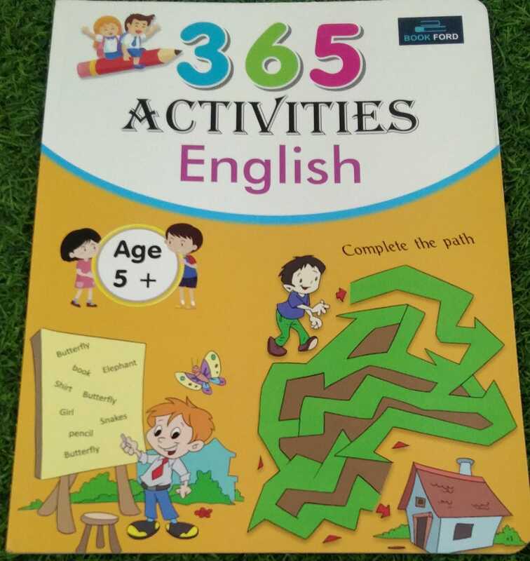 365 Activities English Paperback by  BOOK FORD (Author)