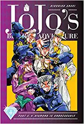JoJo's Bizarre Adventure: Part 4, Battle Tendency, Vol. 4 Hardcover  by Hirohiko Araki (Author)