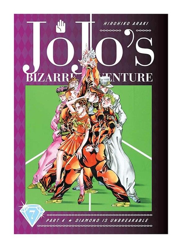 

JoJo's Bizarre Adventure: Part 4, Battle Tendency, Vol. 7, Hardcover Book, By: Hirohiko Araki