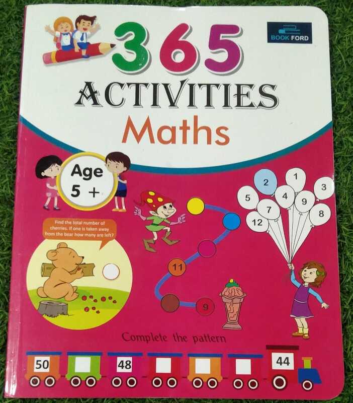 365 Activities Maths Paperback by  BOOK FORD (Author)