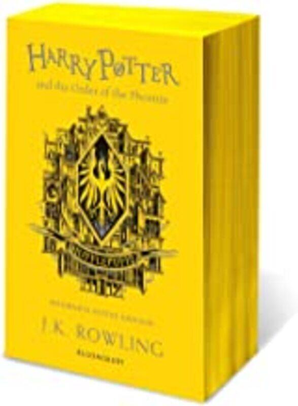 

Harry Potter and the Order of the Phoenix Hufflepuff Edition Paperback 11 June 2020by J. K. Rowling (Author)