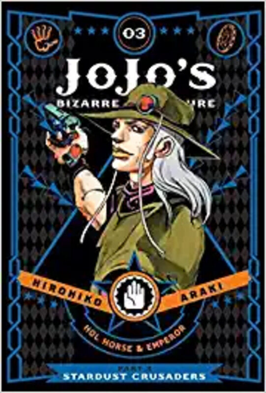 

JoJo's Bizarre Adventure: Part 3, Battle Tendency, Vol. 3 Hardcover by Hirohiko Araki (Author)