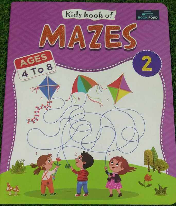 

Kids Book Of Mazes Paperback by Book Ford Author