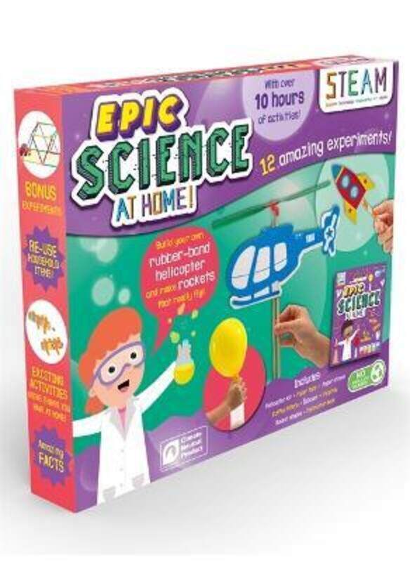 

Epic Science at Home (Children's Arts and Crafts Activity Kit) Paperback 21 October 2021by Igloo Books (Author)