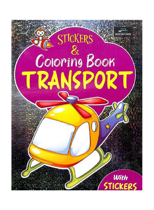 

Sticker And Coloring Book Transport, Paperback Book, By: Book Ford