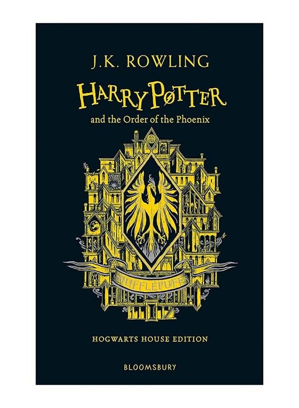 

Harry Potter & Order Phoenix Hufflepuff, Hardcover Book, By: J.K.Rowling