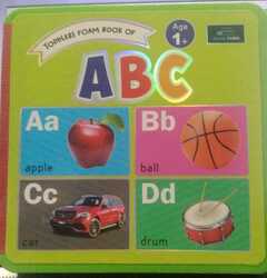 Toddlers Foam Book Of A B C  Hardcover by Book Ford Author