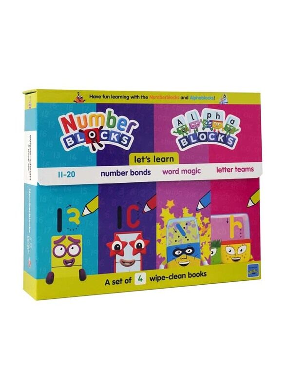 

Numberblocks and Alphablocks: Let's Learn Numbers and Letters Set, Board book, by Sweet Cherry Publishing