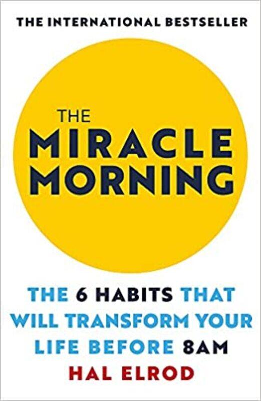 

The Miracle Morning Paperback by Hal Elrod (Author)