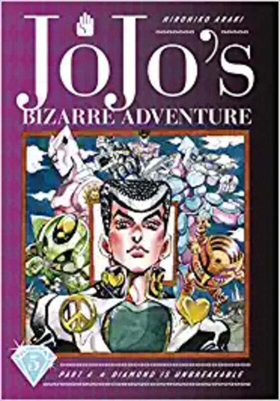 

JoJo's Bizarre Adventure: Part 4, Battle Tendency, Vol. 5 Hardcover by Hirohiko Araki (Author)