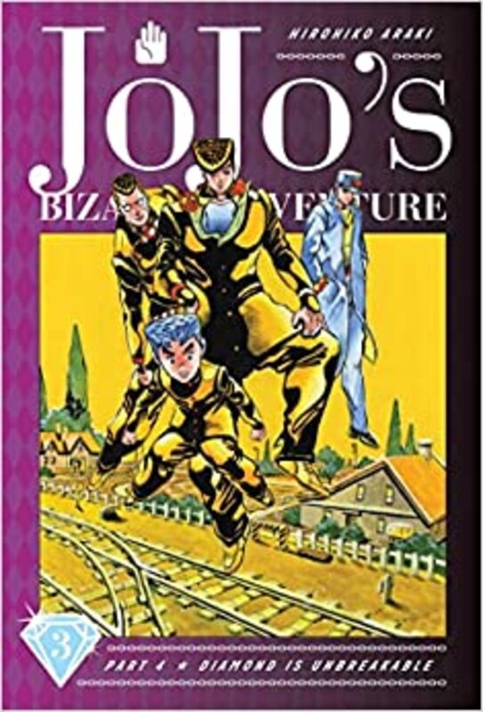 JoJo's Bizarre Adventure: Part 4, Battle Tendency, Vol. 3 Hardcover  by Hirohiko Araki (Author)