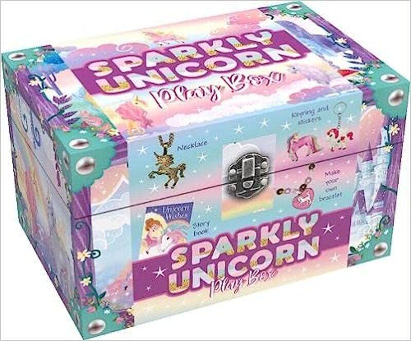 

Sparkly Unicorn Play Box (Hobby Box) Hardcover 21 October 2021by Igloo Books (Author)