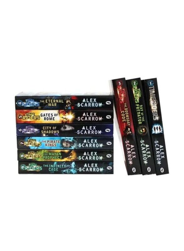 

Time Riders 9 Books Collection, Paperback Book, by Alex Scarecrow